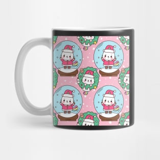 Unicorn Cat Christmas Mug